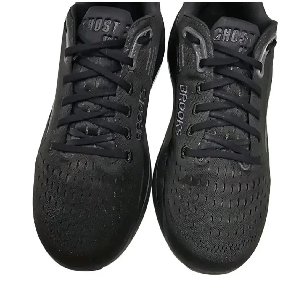 Brooks Ghost Max 3 Mens Size 10.5 Wide 2E Black Ebony Running Shoes 1104642E020